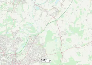 Guildford GU4 7 Map