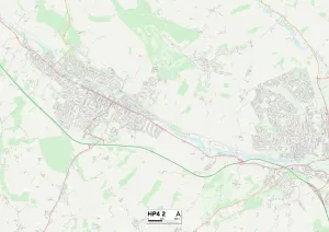 Dacorum HP4 2 Map