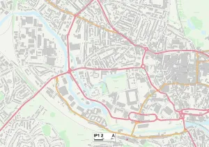 Ipswich IP1 2 Mappa