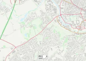 Ipswich IP2 0 Mappa