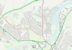 LA - Lancaster Stampe: Lancaster LA1 2 Mappa
