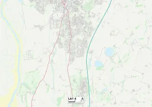 Lancaster LA1 4 Mappa