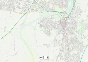LA - Lancaster Stampe: Lancaster LA1 5 Mappa