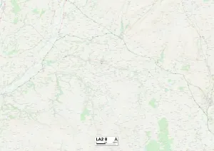 LA - Lancaster Stampe: Lancaster LA2 8 Mappa