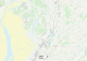 LA - Lancaster Stampe: Lancaster LA5 9 Mappa