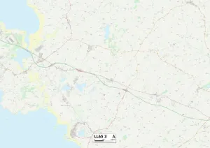 Isola di Anglesey LL65 3 Mappa