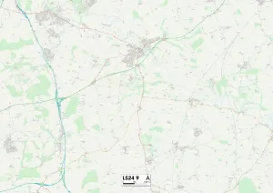 LS - Leeds Stampe: Selby LS24 9 Map