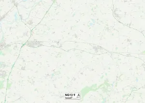 Rushcliffe NG13 9 Mappa