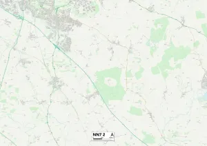 NN - Northampton Stampe: Daventry NN7 2 Mappa