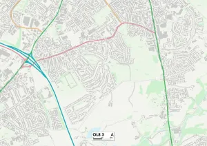 Oldham OL8 3 Mappa