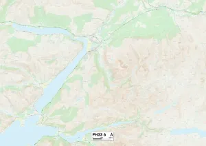 PH - Perth Stampe: PH33 6 Highland Mappa