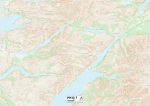 PH33 7 Map della Highland