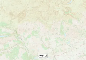 Perth e Kinross PH10 7 Mappa