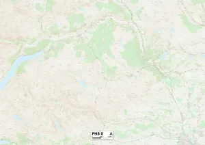 PH - Perth Stampe: Perth e Kinross PH8 0 Mappa