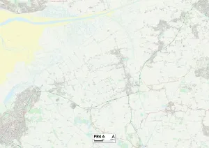 PR - Preston Stampe: Fylde PR4 6 Map