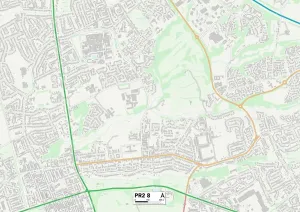 Preston PR2 8 Map