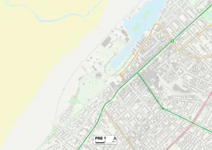 Sefton PR8 1 Map
