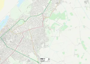PR - Preston Stampe: Sefton PR9 7 Map