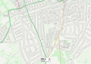 Sutton SM2 6 Map