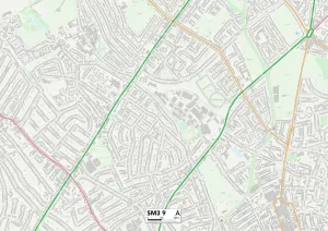 SM - Sutton Stampe: Sutton SM3 9 Mappa