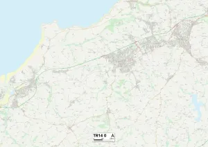 Cornovaglia TR14 0 Mappa