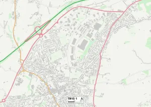 Cornovaglia TR15 1 Mappa