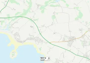 Cornovaglia TR17 0 Mappa