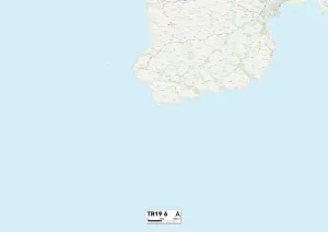 TR - Truro Stampe: Cornovaglia TR19 6 Mappa