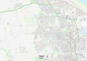 TS - Middlesbrough Stampe: Hartlepool TS26 0 Mappa