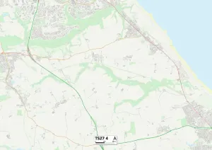 TS - Middlesbrough Stampe: Hartlepool TS27 4 Map