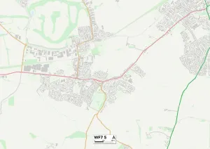 Wakefield WF7 5 Mappa