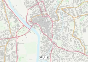 WR - Worcester Stampe: Worcester WR1 2 Mappa