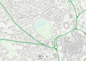 Wolverhampton WV1 4 Mappa