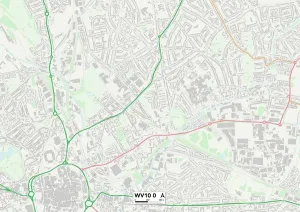 Wolverhampton WV10 0 Mappa