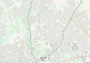 Wolverhampton WV10 9 Mappa