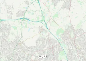 Wolverhampton WV11 2 Mappa