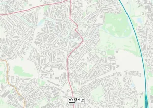 Wolverhampton WV12 4 Mappa