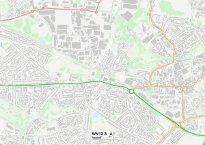 Wolverhampton WV13 3 Map