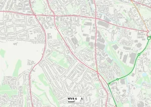 Wolverhampton WV4 6 Mappa