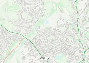 WV - Wolverhampton Stampe: Wolverhampton WV6 0 Mappa
