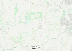 WV - Wolverhampton Stampe: Wolverhampton WV6 7 Mappa