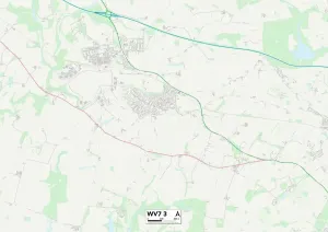 Wolverhampton WV7 3 Mappa