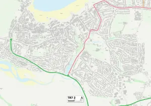 Cornovaglia TR7 2 Mappa