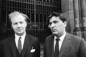 Contea Di Londonderry Stampe: 'Ivan Cooper, (sinistra) Presidente e membro fondatore del Derry Citizens Action Committee'