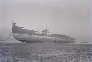 Fotografia: Demolizione del SS Great Eastern, c1889-1890.