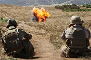 Stampa con cornice : CAMP PENDLETON, California