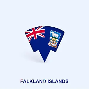 Stampe di Isola Falkland Bandiera Mappa Indicatore Design con Ombra. Illustratore vettoriale Opere D'arte Minimaliste Stampe: Isola Falkland Bandiera Mappa Indicatore Design con Ombra. Illustratore vettoriale.