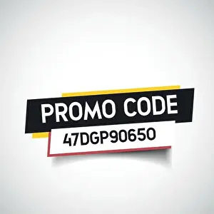 Codice promozionale, codice sconto. Set di disegno illustrato vettoriale a piatto design eps 10