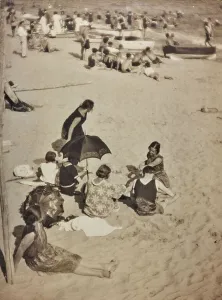 Beach Relaxation Stampe: At the beach
