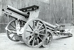 Military Equipment Stampe: A cannon